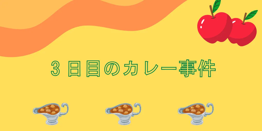 #3日目のカレー #味変 #事件ですか？